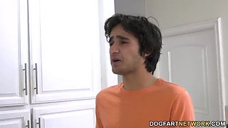 Shay Sights Receives Facial in Interracial Stepfamily Scene