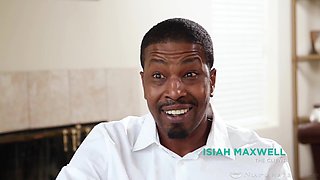 Isiah Maxwell’s BBC pounds Kenzie Taylor’s trimmed pussy in a hot massage scene