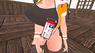 Big boobs, anime, vtuber