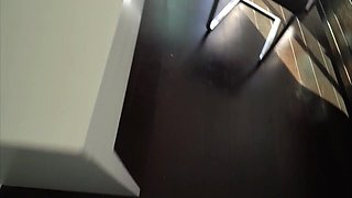 Raunchy Stepsister with big ass POV sex