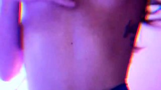 Sweet amateur babe goes solo with yellow dildo