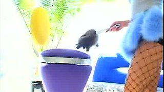 Brunette hardcore blowjob