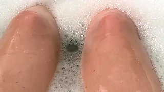 Foot fetish Close up feet and toes tease