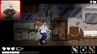 A ghostly girl emerges from a puddle of water and... (No Exit Apartment Gameplay2)