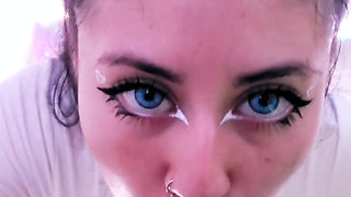 College Girl Dherlydoll Sucks My Cock Very Tasty and Enjoys It Very Much