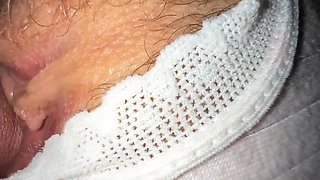 Skinny Small-titted Teen Gets Her Panties Soaked With Cum After Hot Fuck Shown In Exciting Close Up