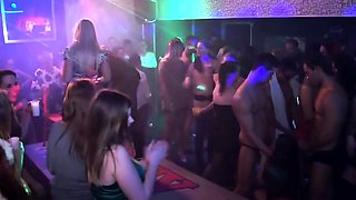 Chubby MILF in group sex