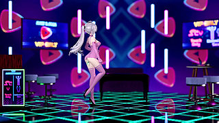 [mmd] Haku -i Will Be Yours Anal Plug Pussy Double Succubus Pattern Pink Erotic Fun Uniform