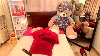 Brunette Solo Webcam Masturbation