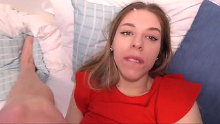 Vivid compilation of the hottest endings on the pretty face of a slender princess.