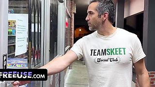 Lucky Shopper's Wild Threesome Adventure