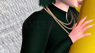 One Punch-man Fubuki and Saitama // Parody