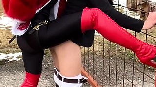 Two wet naked amateur babes having lesbian sex in the shower