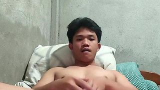 Pinoy Teen Is Enjoy His Hot Dick Until He Cums