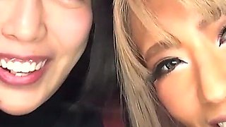 Risa and Yua Nanami Humiliate You with Saliva-drenched Tongues and Smoky Breath. a Filthy POV Punishment Dripping with Spit