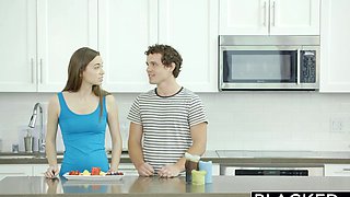 A couple has an interracial sex session with a big black cock, featuring Tali Dova.