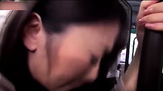 [Japanese Uncesored] Hot Asian Babe Fucked In The Bus And