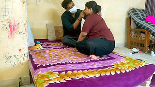 Office Girl Fucks Boss Hard for Promotion - Desk Sex Creampie