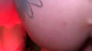 Two Sluts Share Cock and Beg for His Creampie