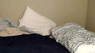 Skinny blonde teen sucking cock fucks hardcore