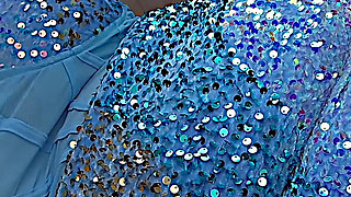 Jamdown26 - Big Fat Ass Hijab Woman in Outdoor Parking Lot Masturbating in Her Car and Cumming with Multiple Orgasm - BBW SSBBW