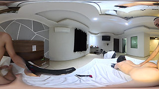 I Left the Married Woman's Ass Like a Flower and Came Inside Her Pussy