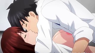 Hentai vixen engages in forbidden sex affair with stepbro