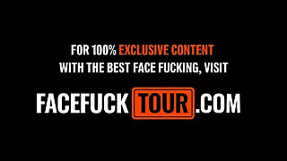 Amateur 18yo Latina Swallows Huge Cock