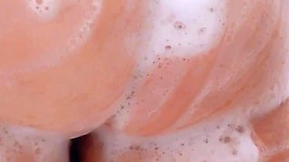 Amateur shower and masturbation