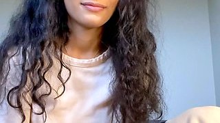 Awesome Teen With Big Boobs Dildo Masturbation