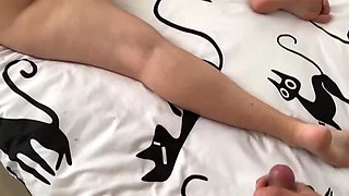 Step Cousin Ivana Montana Loses Panties at Party - Hot Teen Brunette Gets Facial