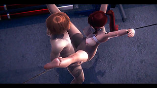 Fairy Tail Hentai - Erza Scarlet Blowjob and Fucked in a Warehouse - Japanese Asian Manga Anime Game Porn