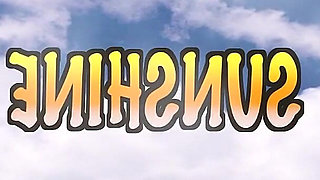 Lesbians in Hot Scene 3: Blonde and Brunette MILFs in Bikinis Enjoy Using Their Dildos Together Until Orgasm