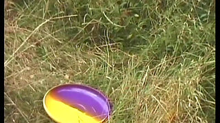 Sexy Hot Slut Rides a Huge Cock Outdoor!