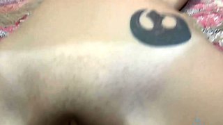 Mexicana blowjob with her big boobs