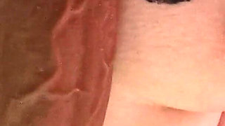 Titty Fucking with a Huge Dildo