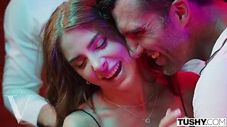 VIXENPLUS Sia, Lumi And Megan Have Anal Orgy At Bachelor Party