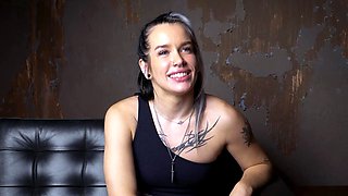Pierced Tits Juicy Dubz Submission With Some Vibrator Play