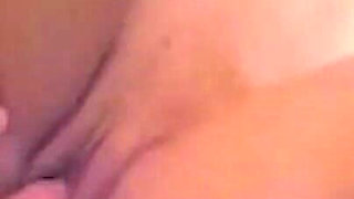 Horny Brunette MILF Sucks and Fingers to Explosive Orgasm