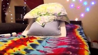 Amateur blond girl with big boobs getting fucked