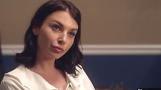 Brunette beauty Ivy Lebelle gets her tight ass gapped by Markus Dupree