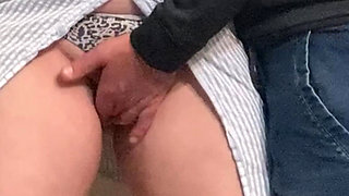 Stranger Perv Rubbing My Pussy in Subway