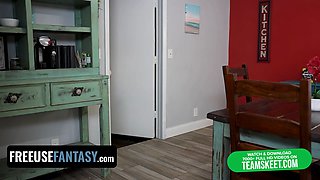 This personal assistant's main obligation is to keep her manager' bum and pussy entertained often