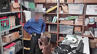 Hot teen 18+ Fucked By Security Guard