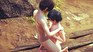 Yaoi Femboy - Kawase Hardsex Outside