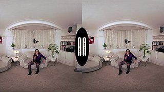 Honour May Job Interview With Twist Ends Up With Special Surprise Tease & Treat - 8k Vr