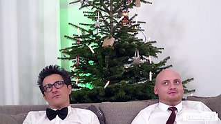 Group Sex Orgy on Christmas