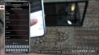 Skinny blonde trailer with pretty sweetie from DIRTY DATING STORIES