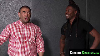 CUCKOLD SESSIONS - Pristine Edge Turns Home Reno into BBC Cuckold Gangbang