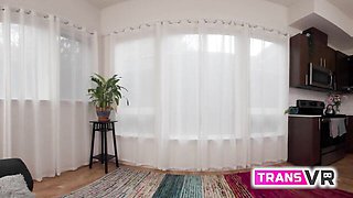 Extravagant chippie at trans with guy in transgender smut